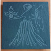 Untersetzer Sternzeichen 10x10 cm Lasergravur - Schiefer 3201 
