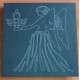 Untersetzer Sternzeichen 10x10 cm Lasergravur - Schiefer 3201 