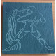 Untersetzer Sternzeichen 10x10 cm Lasergravur - Schiefer 3201 