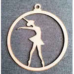 Ballett Tänzerin Laserzuschnitt - Sperrholz 1308 ab 5.99€