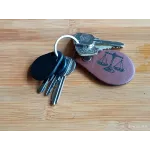 Schlüsselanhänger Leder gelasert mit Sternzeichen ab 6.99 €