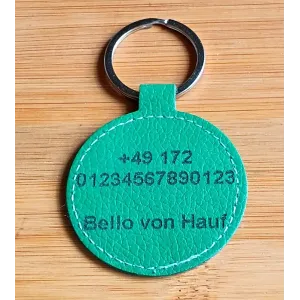 Hundemarke - Erkennungsmarke personalisiert Laser graviert
