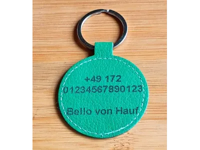 Hundemarke - Erkennungsmarke personalisiert Laser graviert