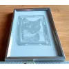 Glasgravur Motiv "Katze" 6001