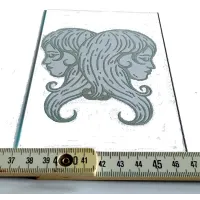 Glasgravur Sternzeichen "Zwilling" 6003
