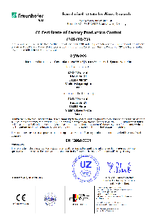 CE - Zertifikat
